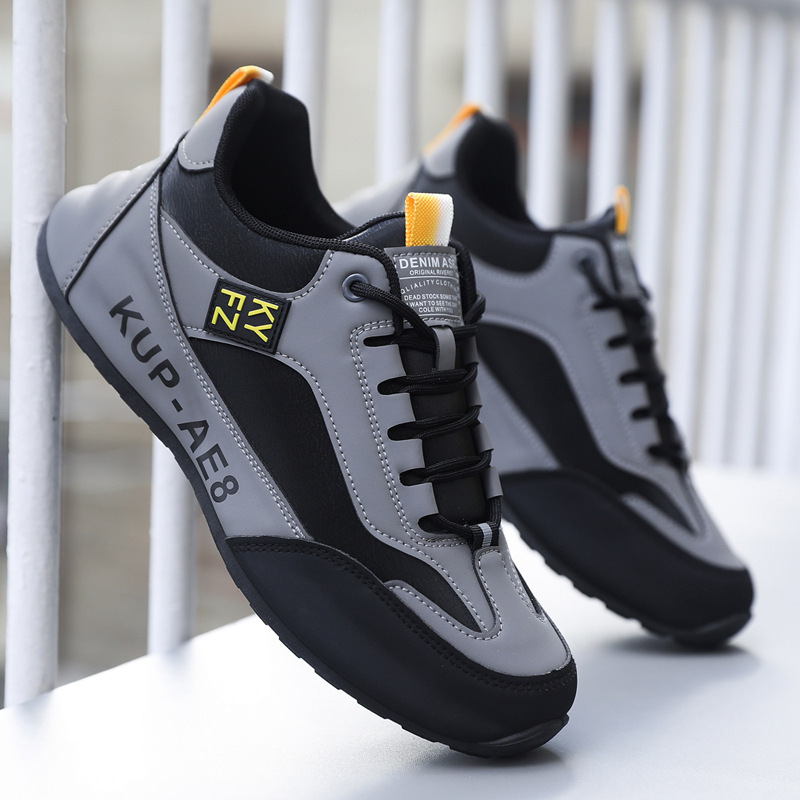 Bunte Freizeitschuhe für Herren mit Schnürung