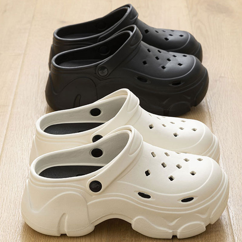 Women's Lightweight Cushioned Platform Slippers detail 1