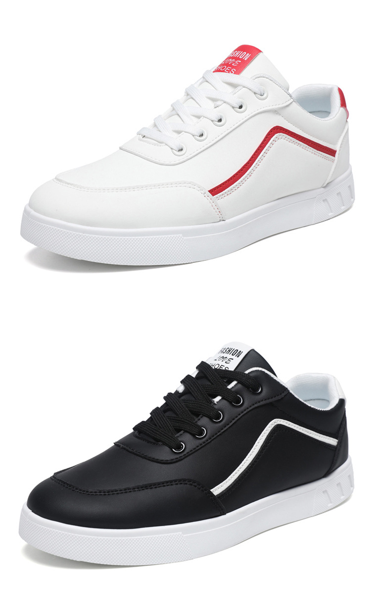 Men's Colorblock Lace-Up Casual Shoes detail 17