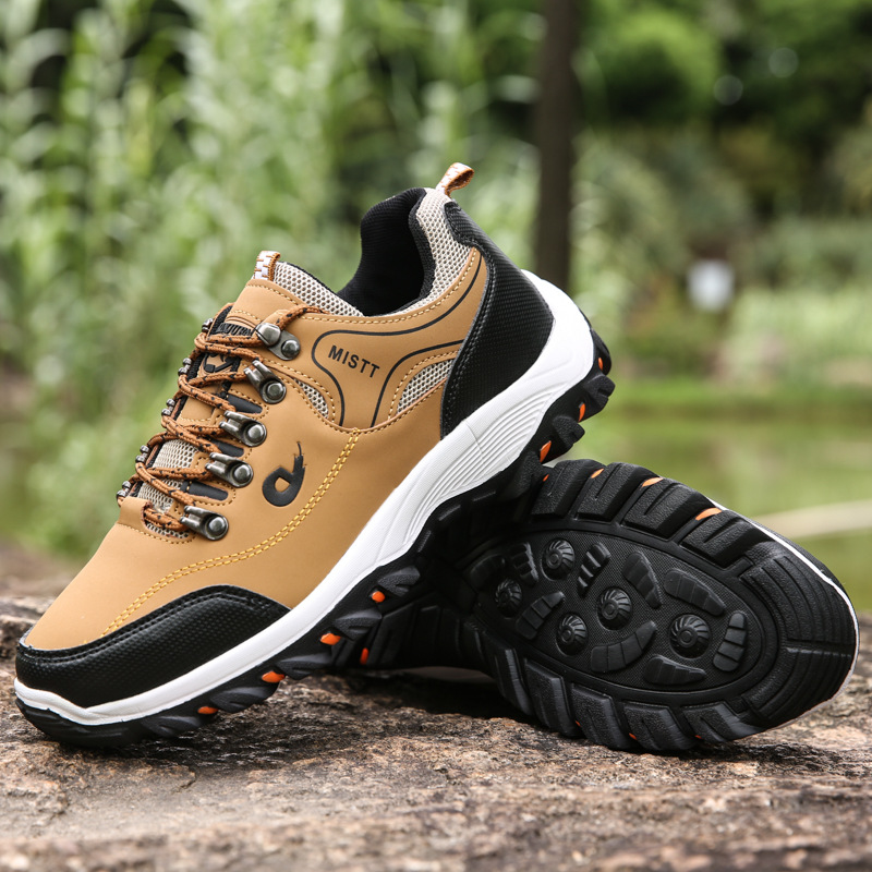 Scarpe sportive da uomo antiscivolo e traspiranti con lacci 5