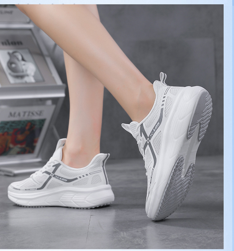 Ademende hardloopschoenen met demping voor dames detail 11