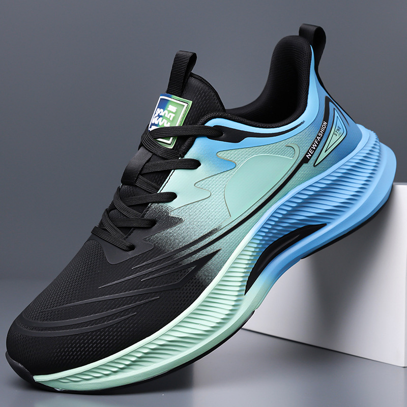 Atmungsaktive gedämpfte Herren-Laufschuhe 4