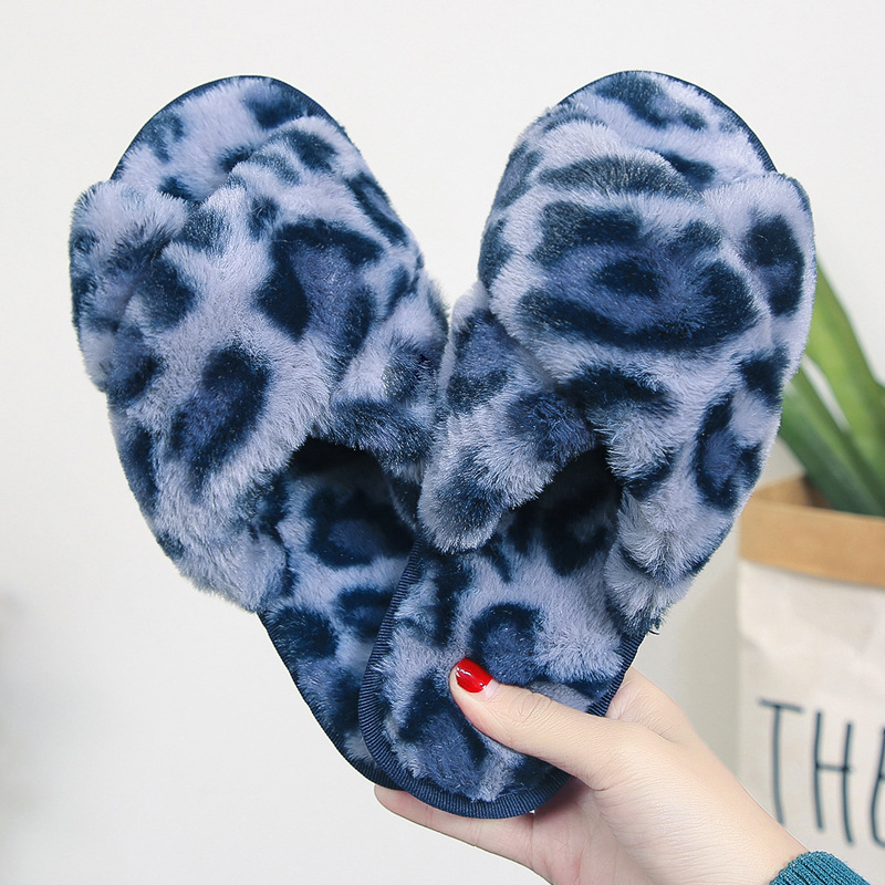 Leopard Print Blue