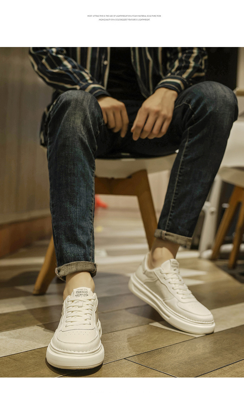 Men's Breathable Lightweight Lace-Up Casual Shoes detail 2
