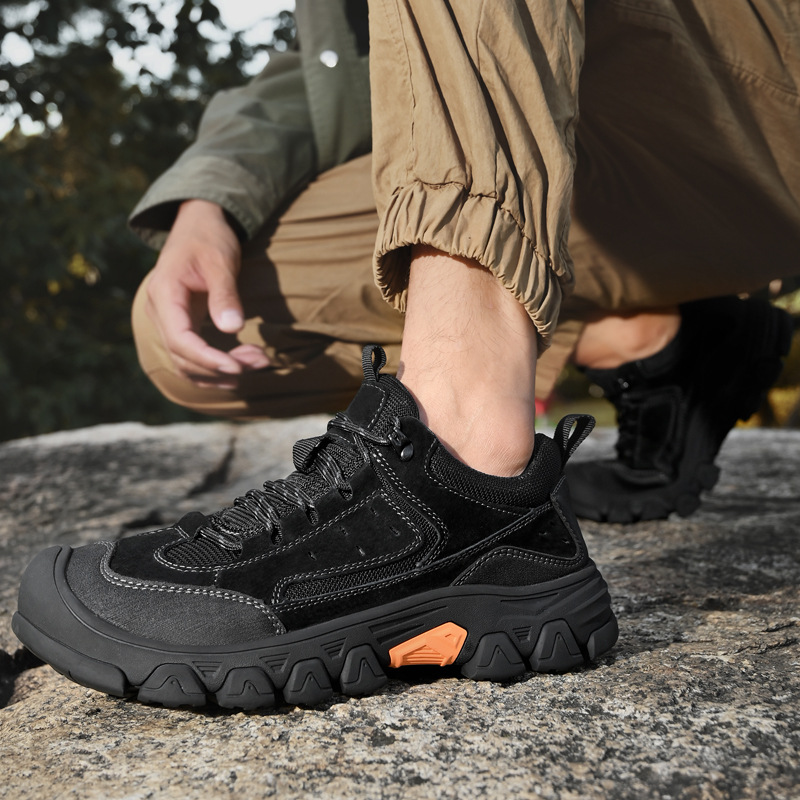 Men's Breathable Suede Non-Slip Athletic Shoes detail 11