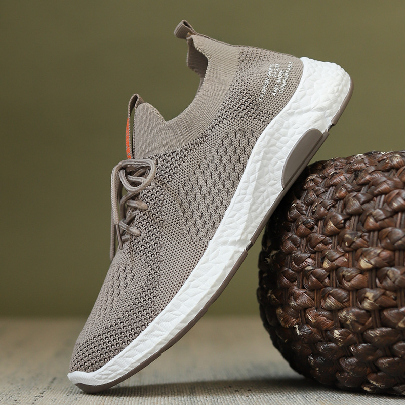 Unisex atmungsaktive leichte Sneaker aus Strickgewebe 4