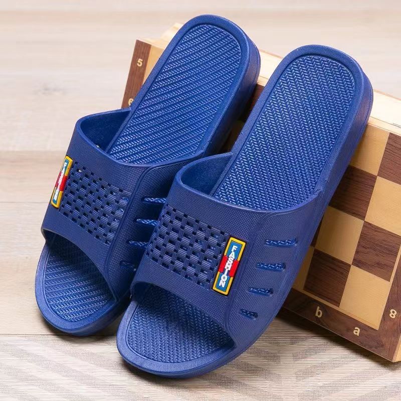 Men's Quick-Dry Non-Slip PVC Open-Toe Slide Slippers detail 4