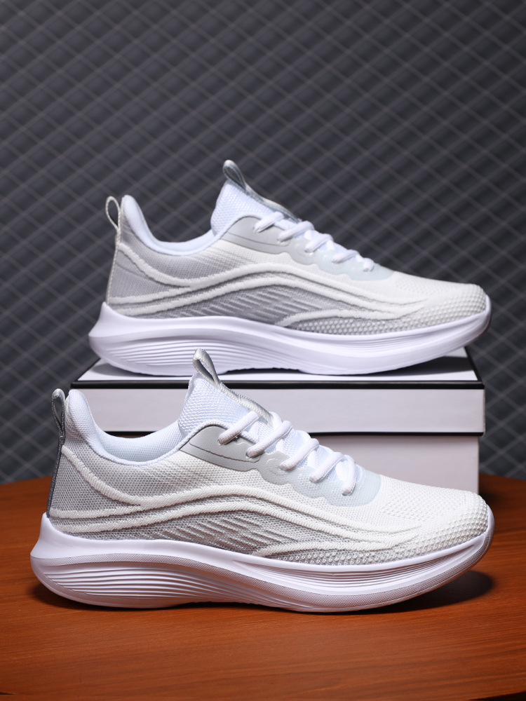 Lichtgewicht ademende mesh hardloopschoenen voor dames detail 1