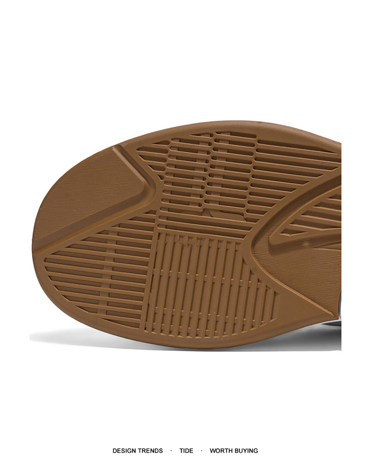 Gedämpfte Plateau-Sneaker für Herren mit Schnürung detail 4