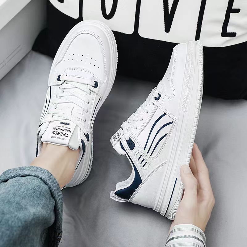 Baskets casual à lacets colorblock pour homme 6