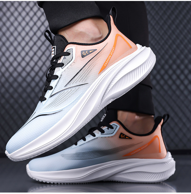 Men's Breathable Cushioned Running Shoes detail 6
