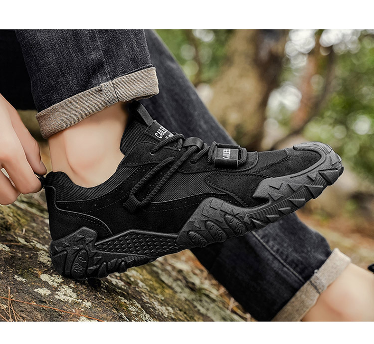 Men's Breathable Non-Slip Lace-Up Athletic Shoes detail 7