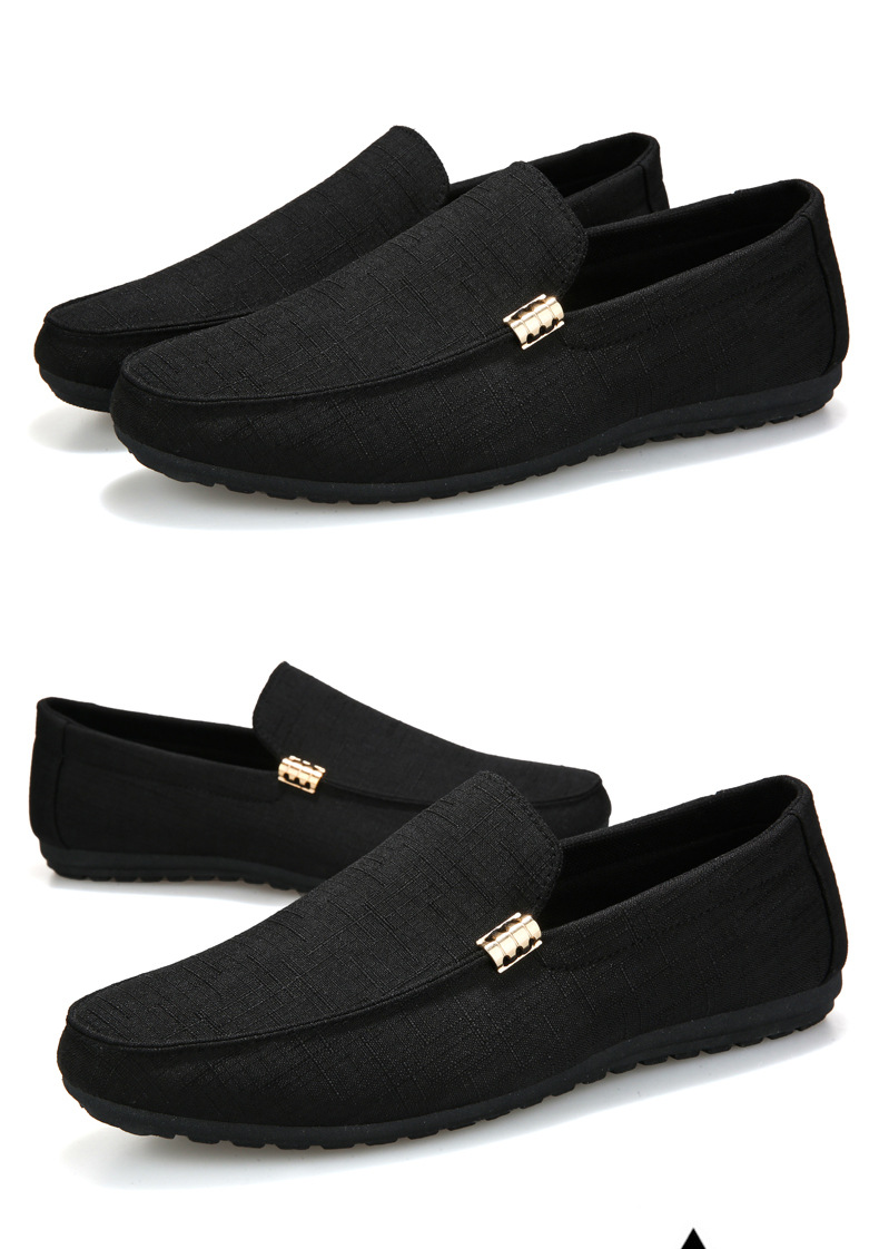 Men's Lightweight Canvas Slip-On Casual Shoes detail 13