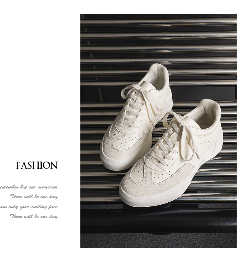 Chaussures casual à lacets respirantes pour homme au design colorblock detail 11