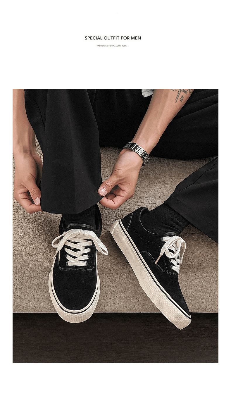 Gedämpfte und strapazierfähige Herren-Skateschuhe mit Schnürung detail 19