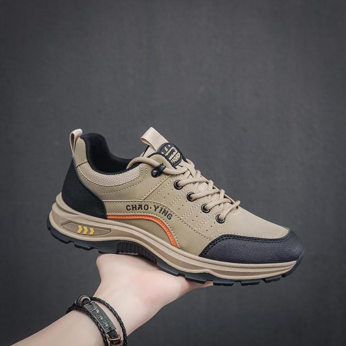 Scarpe casual da uomo antiscivolo con lacci per attività all'aperto. detail 4