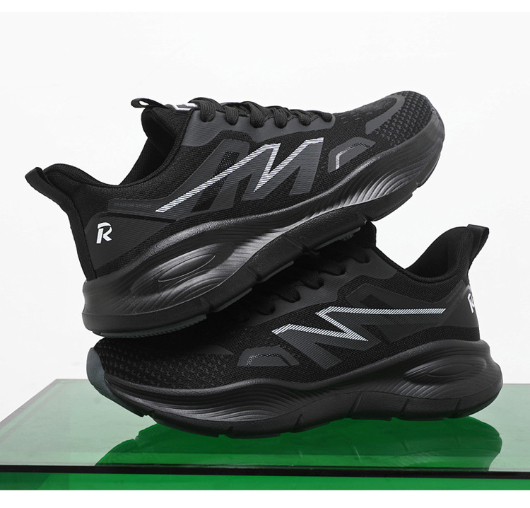 Men's Breathable Lightweight Cushioned Running Shoes detail 4