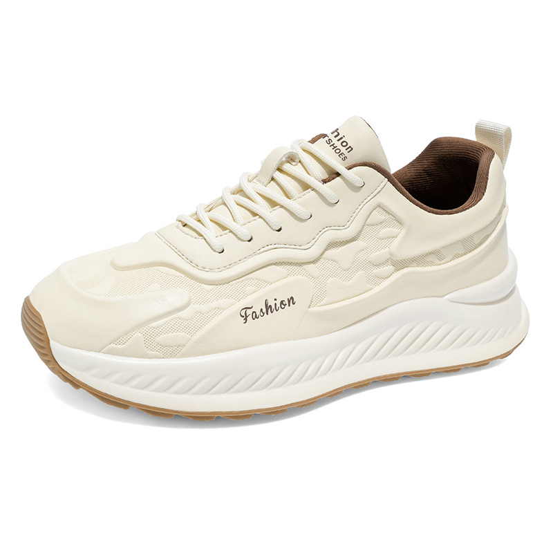 Chaussures casual pour homme à plateforme et lacets avec amorti 6