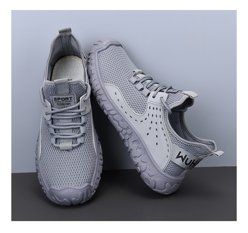 Men's Breathable Mesh Lightweight Running Shoes detail 5