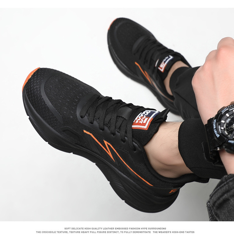 Men's Breathable Lightweight Cushioned Running Shoes detail 8