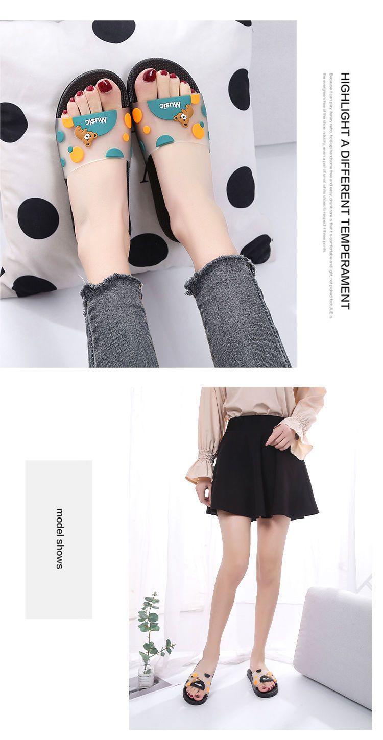 Pantofole aperte da donna leggere e impermeabili detail 4