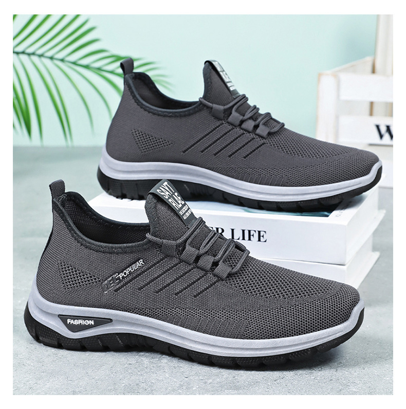 Women's Breathable Knit Lightweight Casual Sneakers detail 1