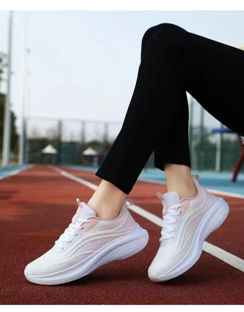 Scarpe da corsa leggere e traspiranti in mesh da donna detail 2