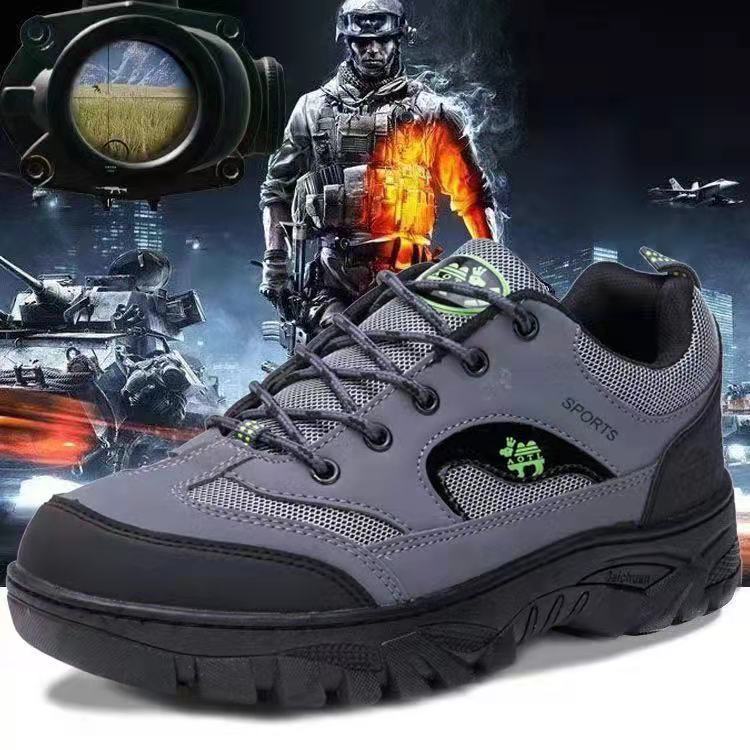 Men's Breathable Lace-Up Outdoor Athletic Shoes 5