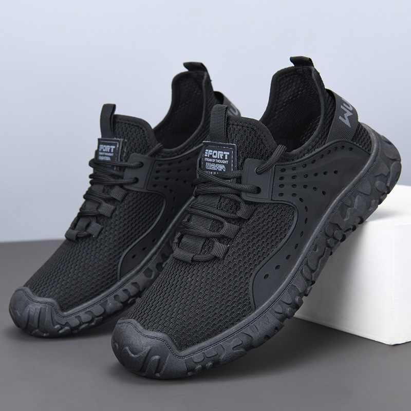 Scarpe da corsa da uomo leggere e traspiranti in mesh