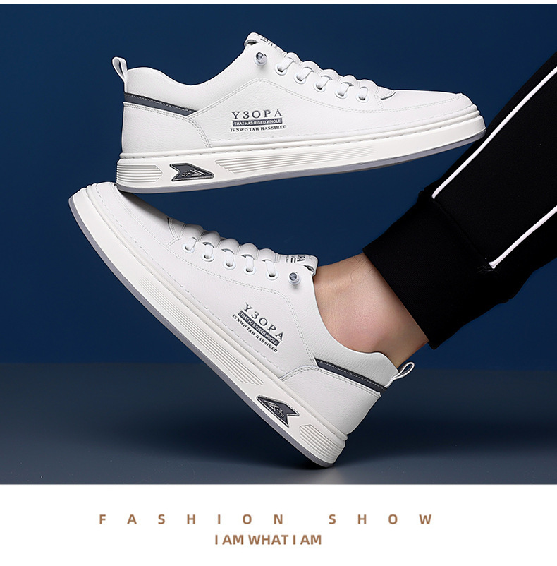 Rutschfeste Low-Top Freizeitschuhe für Herren mit Schnürung detail 6
