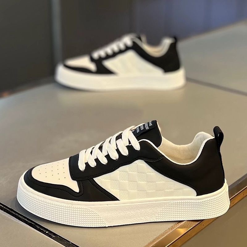 Scarpe da skate basse stringate traspiranti unisex 4