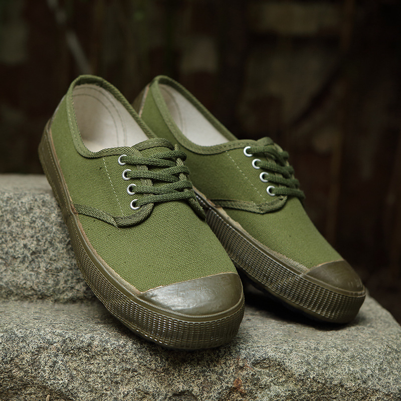 Unisex Vintage Canvas-Freizeitschuhe zum Schnüren