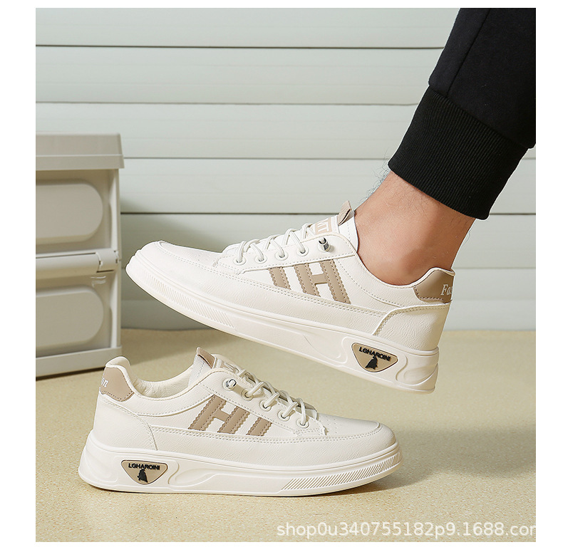 Baskets Homme Casual en Cuir PU – Semelle Antidérapante detail 2