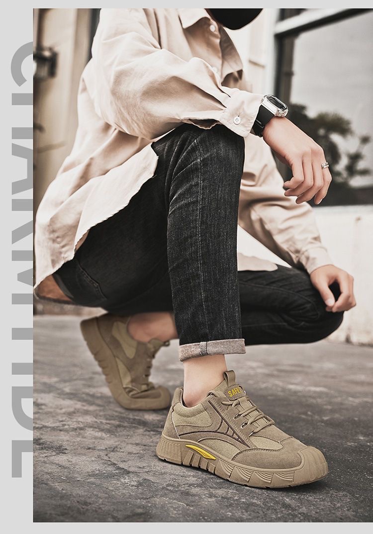 Strapazierfähige Schnür-Freizeitschuhe für Herren detail 2