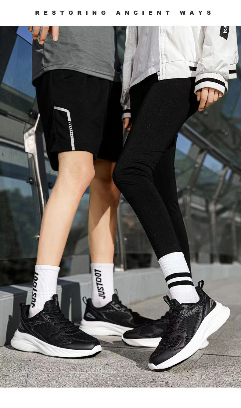Unisex atmungsaktive gedämpfte Laufschuhe aus Mesh detail 3