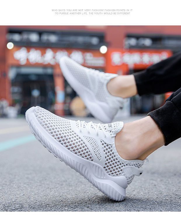 Men's Breathable Mesh Lightweight Running Shoes detail 16