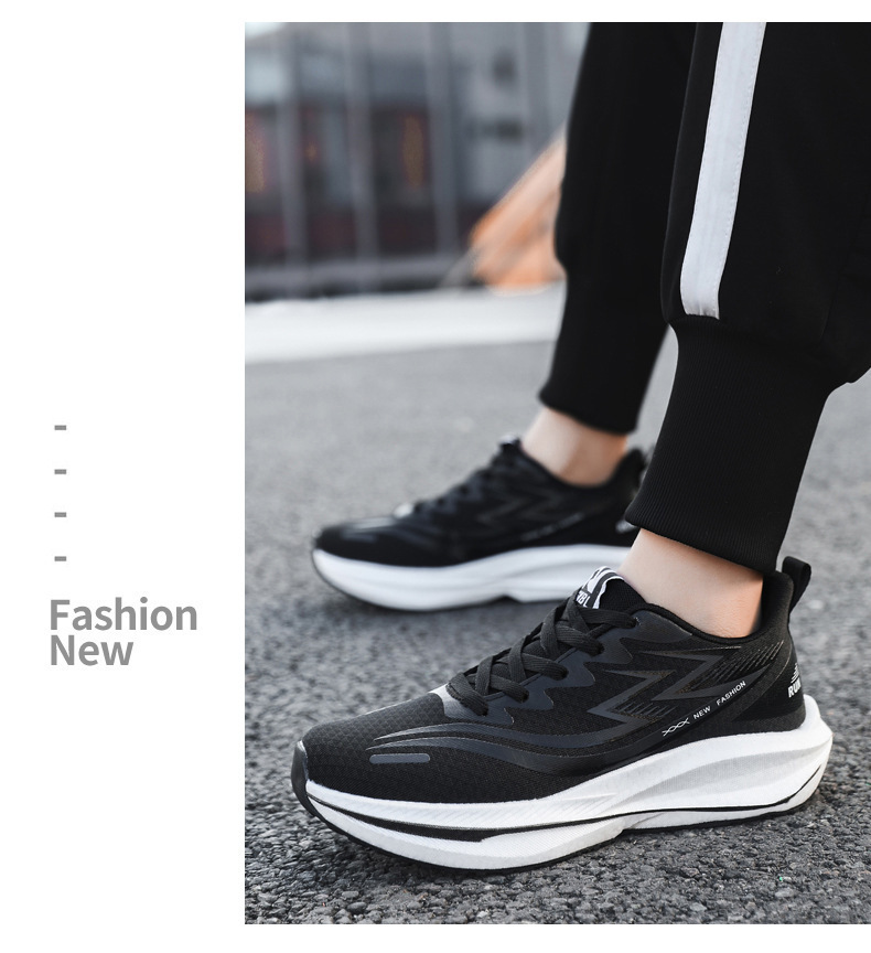 Scarpe da corsa unisex leggere e traspiranti con lacci detail 3