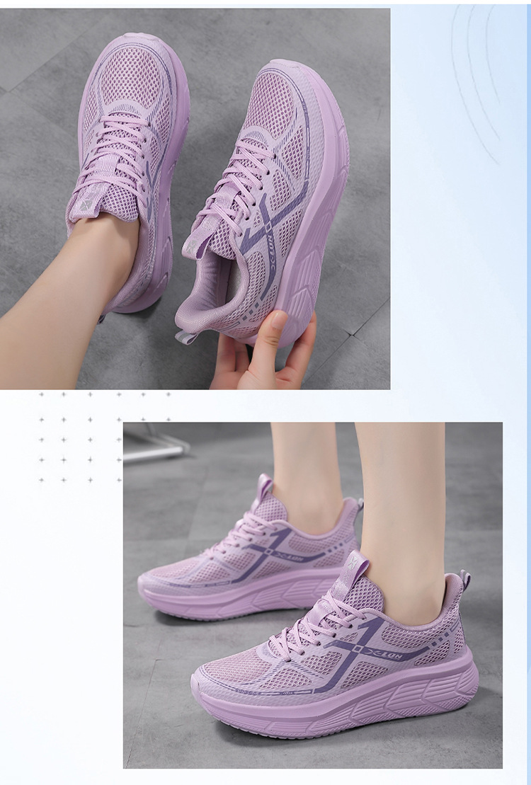 Ademende hardloopschoenen met demping voor dames detail 5