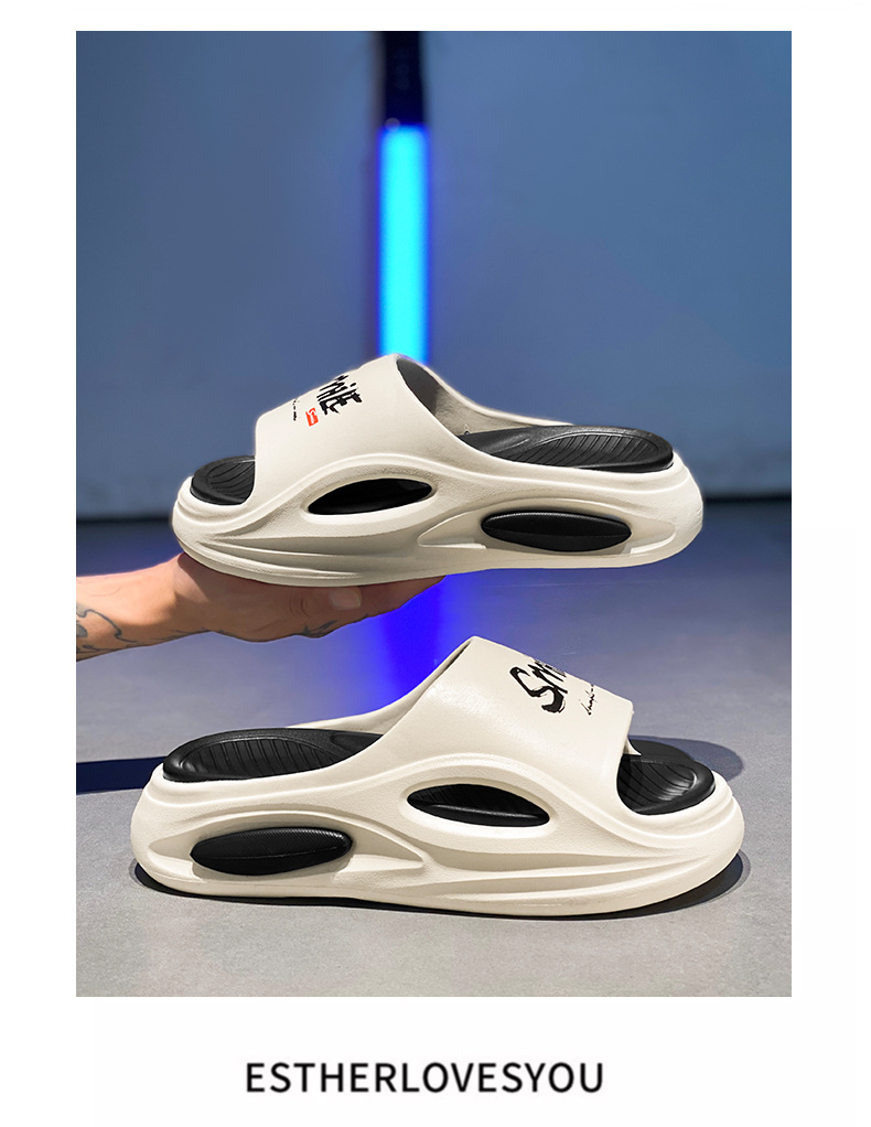 Unisex Lightweight Cushioned EVA Platform Slippers detail 7