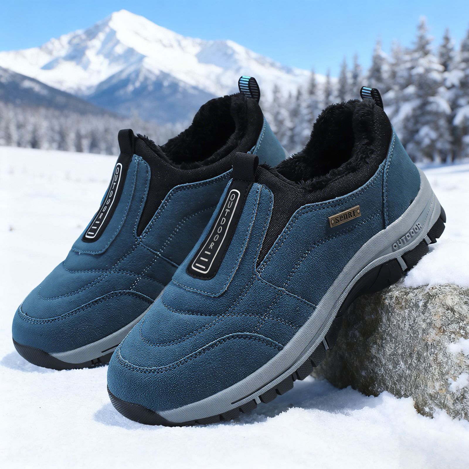 Blue fleece lined (contact Wangwang for samples)