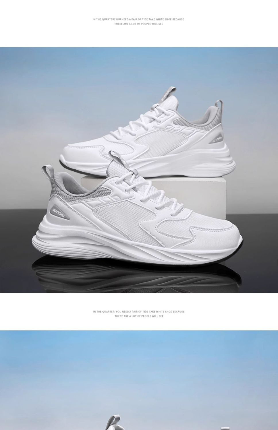 Unisex atmungsaktive gedämpfte Laufschuhe aus Mesh detail 9
