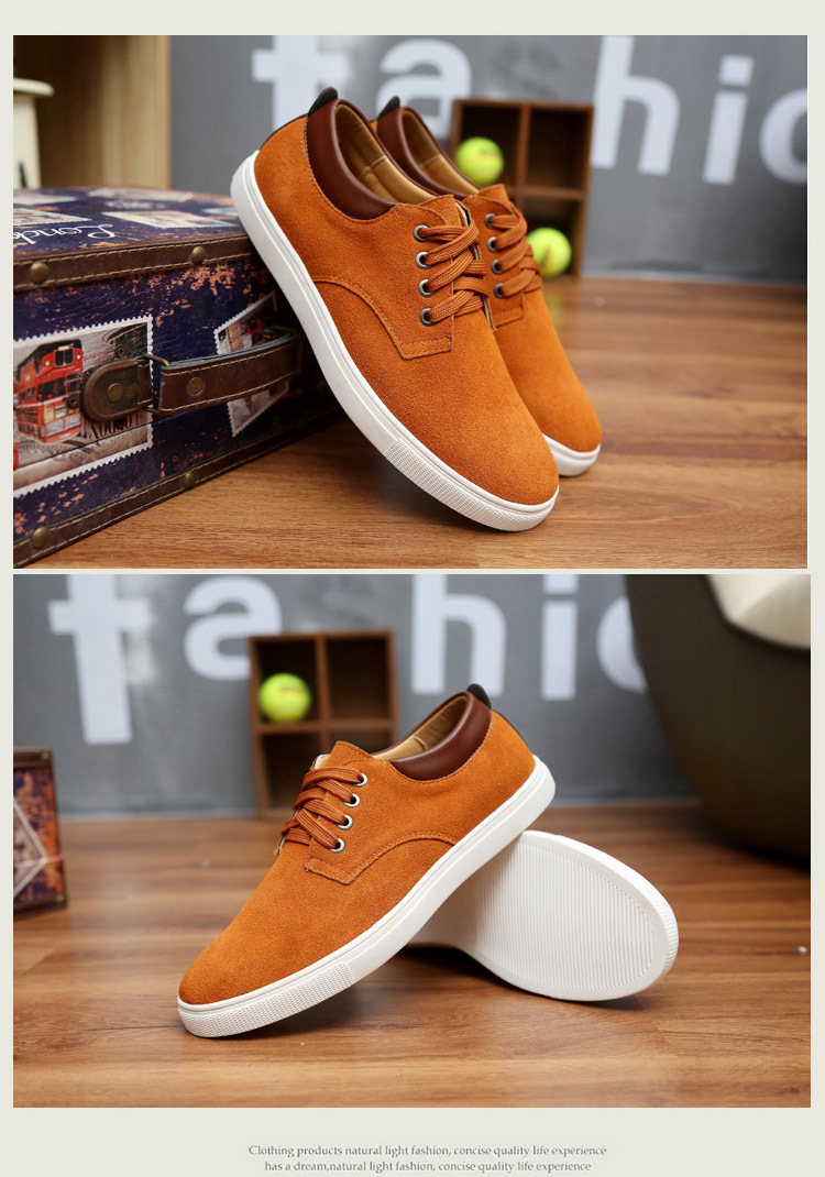 Rauleder-Schnürschuhe für Herren – Rutschfeste Freizeitschuhe detail 11