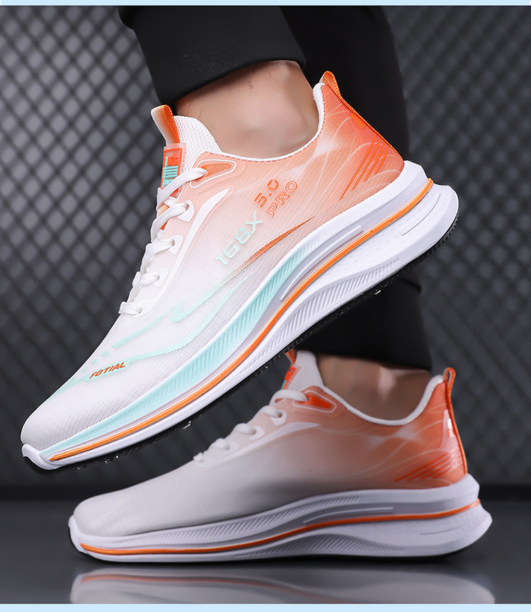 Atmungsaktive, dämpfende & leichte Herren-Laufschuhe detail 2
