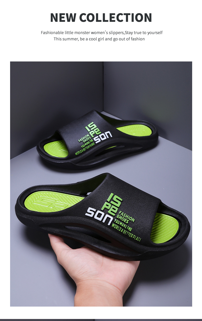 Unisex Lightweight Waterproof Slip-On Slippers detail 3