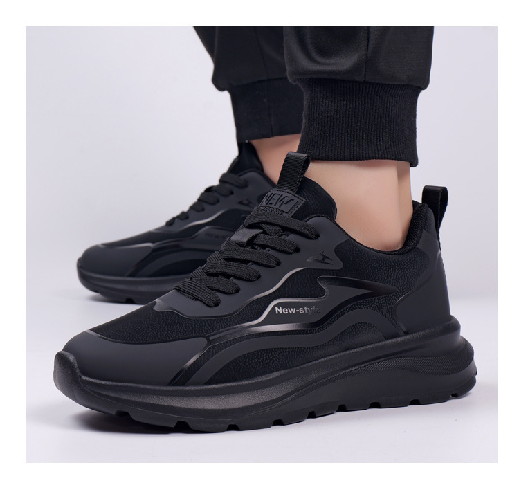 Scarpe sportive da uomo traspiranti e ammortizzate con lacci detail 4
