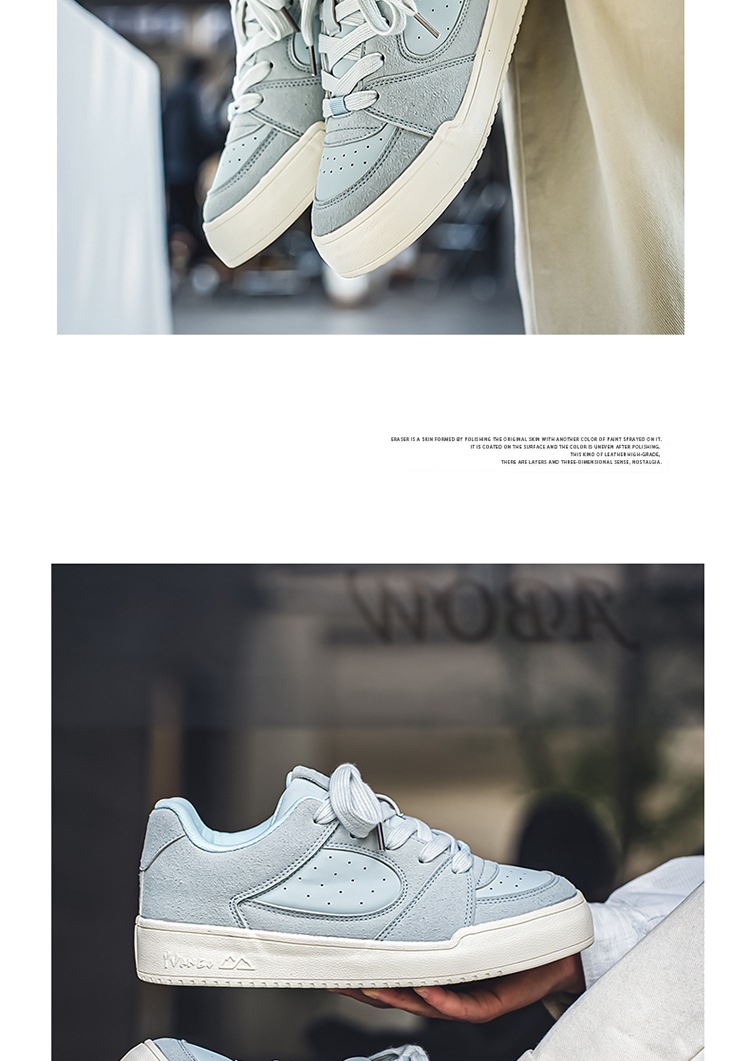 Chaussures de skate casual à lacets et amorti pour homme detail 15