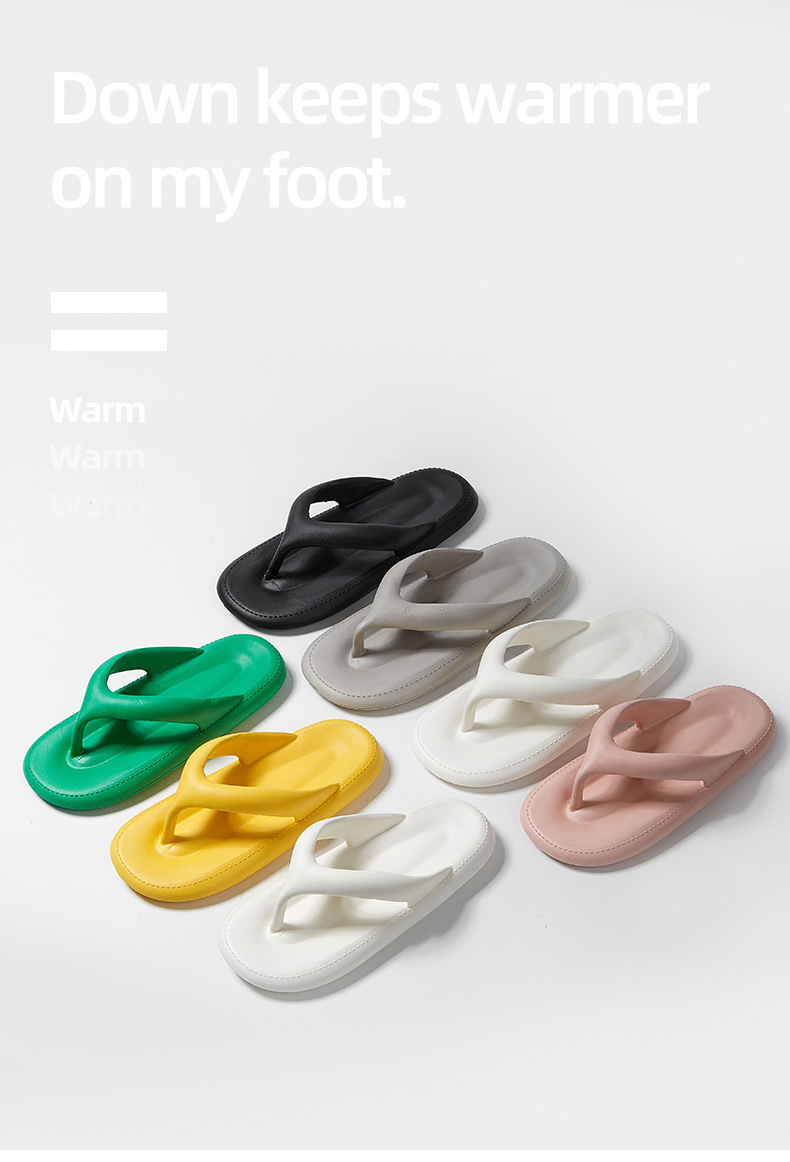 Unisex Lightweight Cushioned EVA Flip-Flops detail 1