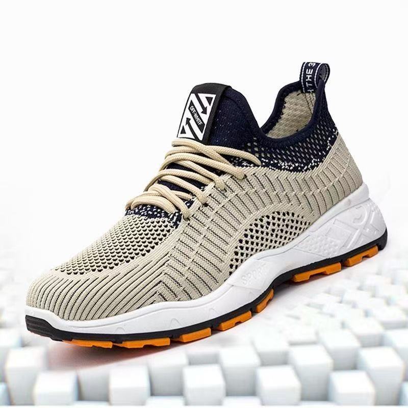 Men's Breathable Knit Lightweight Running Shoes detail 4