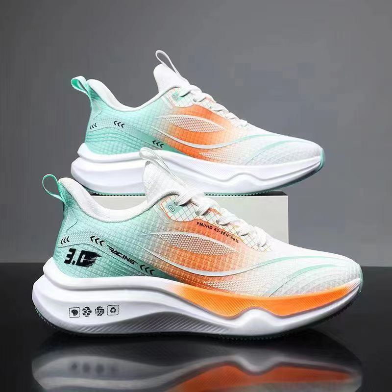 Men's Breathable Cushioned Mesh Running Shoes detail 10