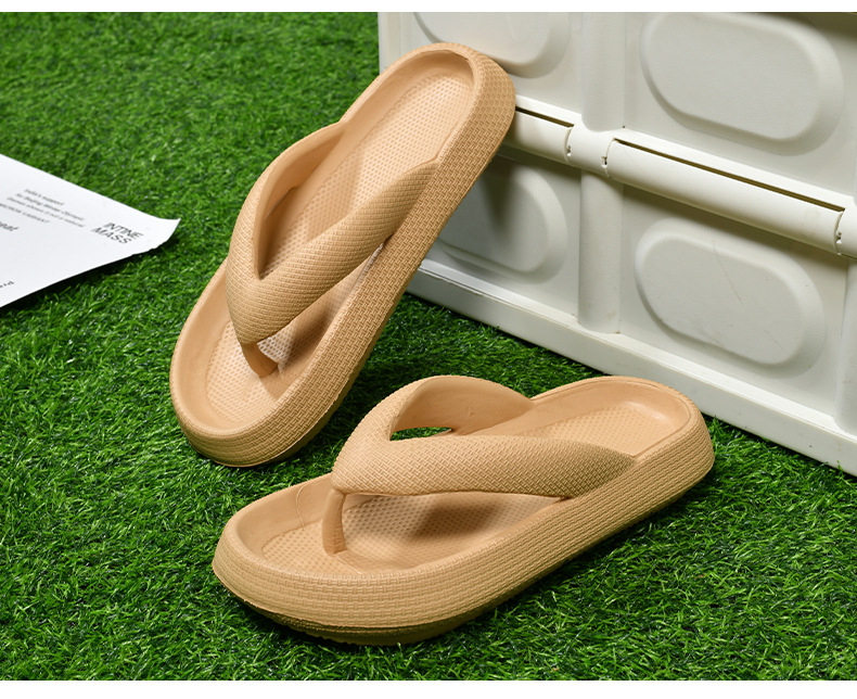 Unisex Lightweight Cushioned Platform Flip-Flops detail 6